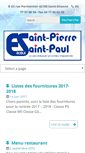 Mobile Screenshot of ecole-st-pierre-st-paul.com